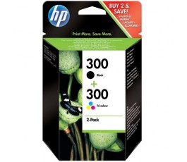 HP 300 Cartucho Tinta Pack...