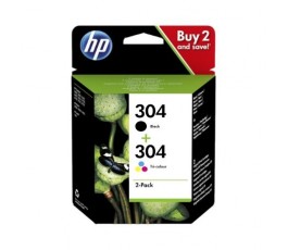 HP 304 Cartucho Tinta Pack...