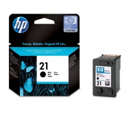 HP 21 Negro Cartucho Tinta...